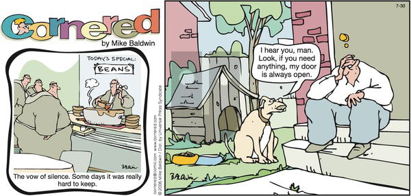Cornered on Sunday July 30, 2006 Comic Strip