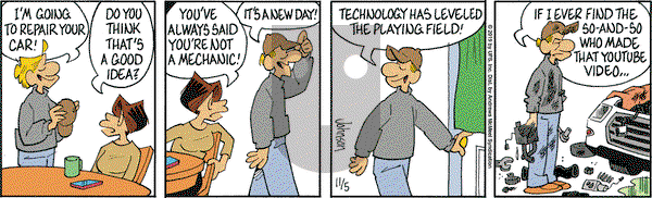 Arlo and Janis on Tuesday November 5, 2019 Comic Strip