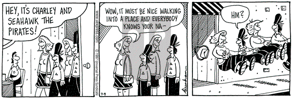 Overboard on Wednesday August 6, 1997 Comic Strip