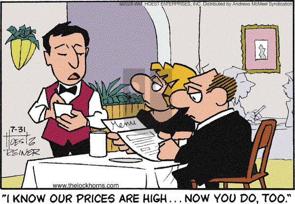 The Lockhorns on Thursday July 31, 2025 Comic Strip