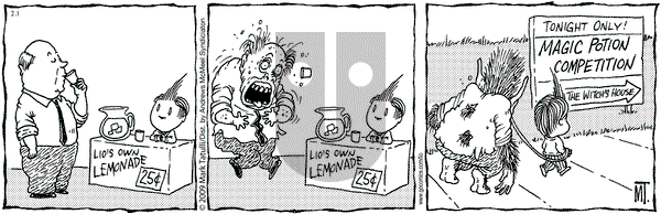 Lio on Thursday February 1, 2018 Comic Strip