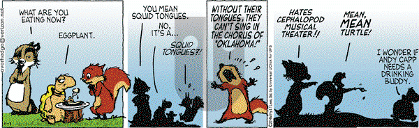 Over the Hedge on Friday November 7, 2014 Comic Strip