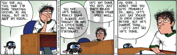 Get Fuzzy on Thursday May 31, 2012 Comic Strip