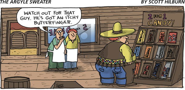 The Argyle Sweater on Sunday March 22, 2020 Comic Strip
