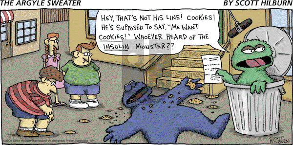 The Argyle Sweater on Sunday August 2, 2009 Comic Strip
