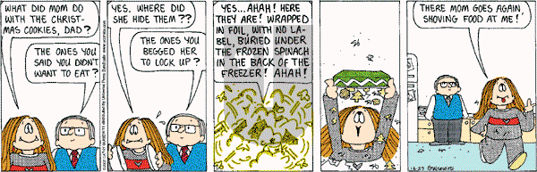 Cathy Classics - Friday December 27, 2002 Comic Strip