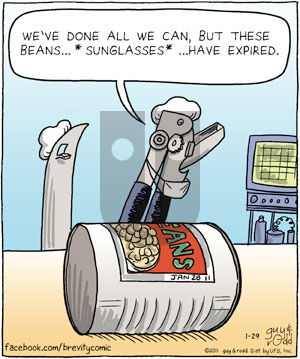 Brevity on Saturday January 29, 2011 Comic Strip