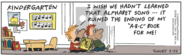 Frank and Ernest on Wednesday March 22, 2006 Comic Strip