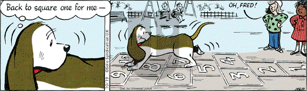 Fred Basset on Monday October 19, 2015 Comic Strip