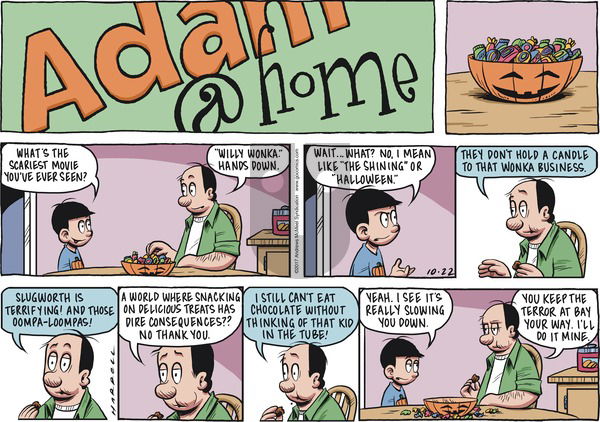 Adam@Home on Sunday October 22, 2017 Comic Strip