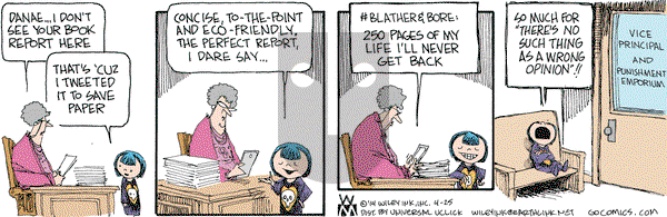 Non Sequitur on Friday April 25, 2014 Comic Strip