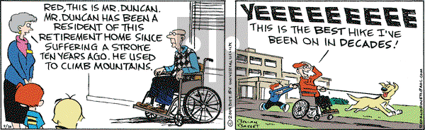 Red and Rover on Tuesday September 30, 2014 Comic Strip
