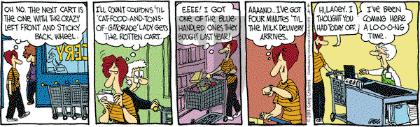The Buckets on Saturday June 4, 2011 Comic Strip