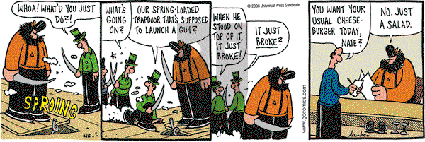 Overboard on Friday February 15, 2008 Comic Strip