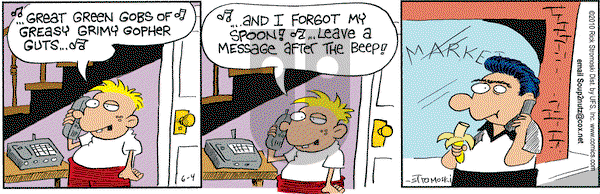 Soup to Nutz - Old on Friday June 4, 2010 Comic Strip