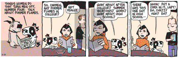 Pooch Cafe on Wednesday November 21, 2007 Comic Strip