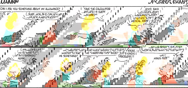 Luann on Sunday June 15, 1997 Comic Strip