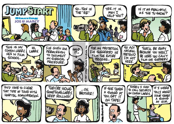 JumpStart on Sunday January 19, 1997 Comic Strip