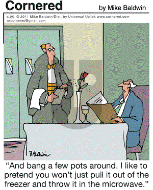 Cornered on Saturday May 14, 2011 Comic Strip