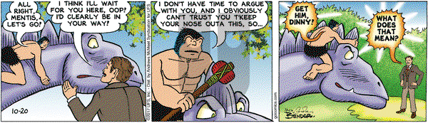Alley Oop on Friday October 20, 2017 Comic Strip
