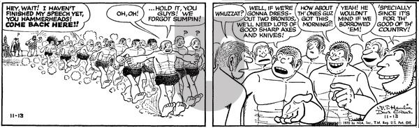 Alley Oop on Friday November 13, 1970 Comic Strip