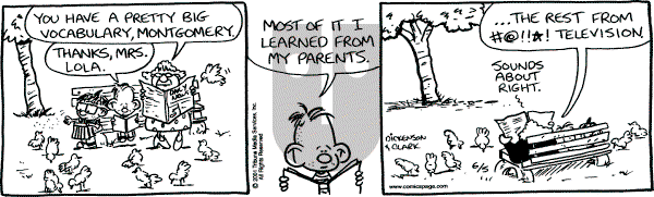 Lola on Tuesday June 5, 2001 Comic Strip