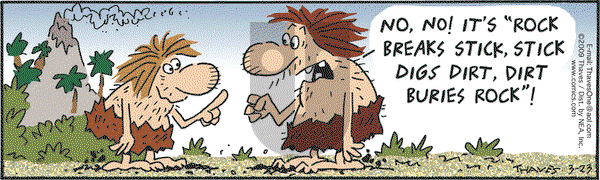 Frank and Ernest on Monday March 23, 2009 Comic Strip