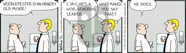 The Born Loser on Tuesday January 12, 2016 Comic Strip