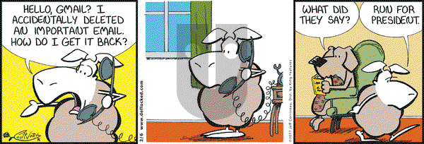 DeFlocked on Monday February 6, 2017 Comic Strip