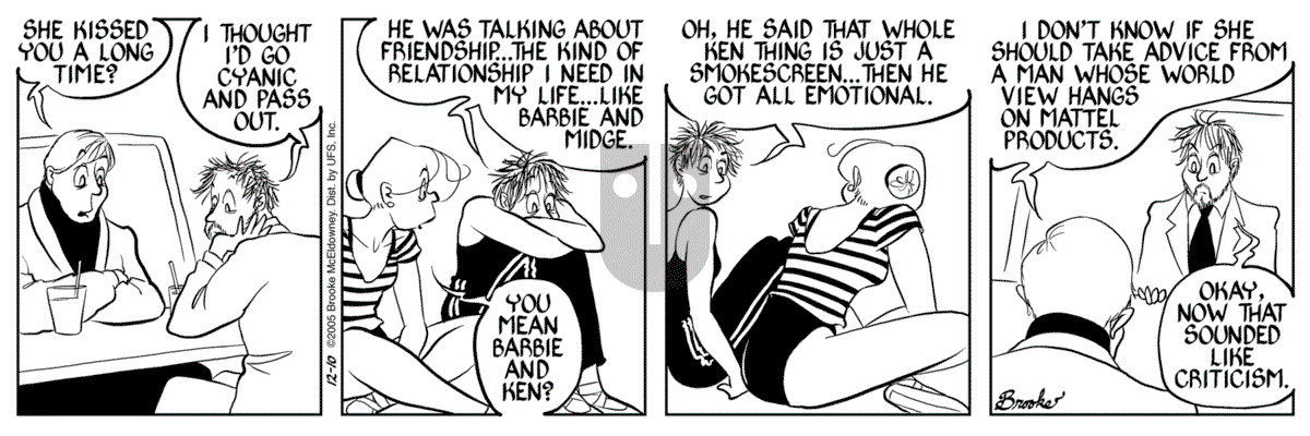 9 Chickweed Lane - Saturday December 10, 2005 Comic Strip
