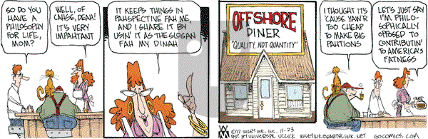 Non Sequitur on Friday November 23, 2012 Comic Strip