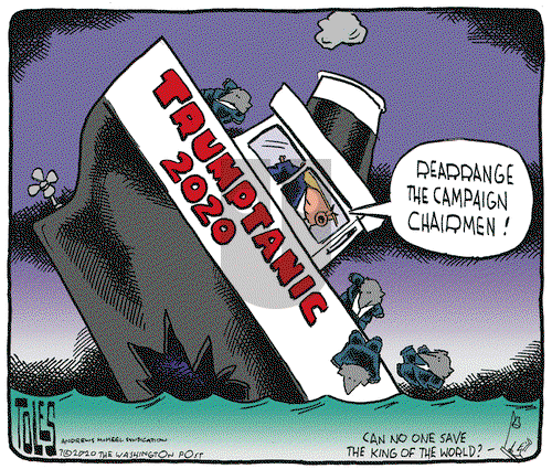 Tom Toles on Friday July 17, 2020 Comic Strip