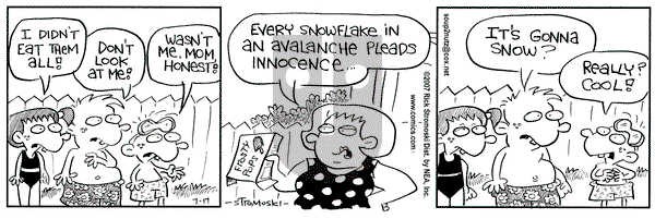 Soup to Nutz - Old on Tuesday July 17, 2007 Comic Strip