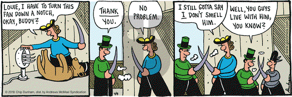 Overboard on Monday July 9, 2018 Comic Strip
