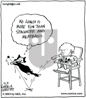 Kit 'N' Carlyle on Saturday November 8, 2003 Comic Strip