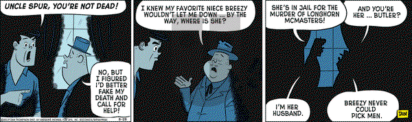 Rip Haywire on Monday August 28, 2017 Comic Strip