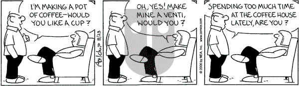 The Born Loser on Wednesday August 23, 2006 Comic Strip