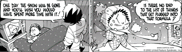 Rose is Rose - Friday January 18, 2002 Comic Strip