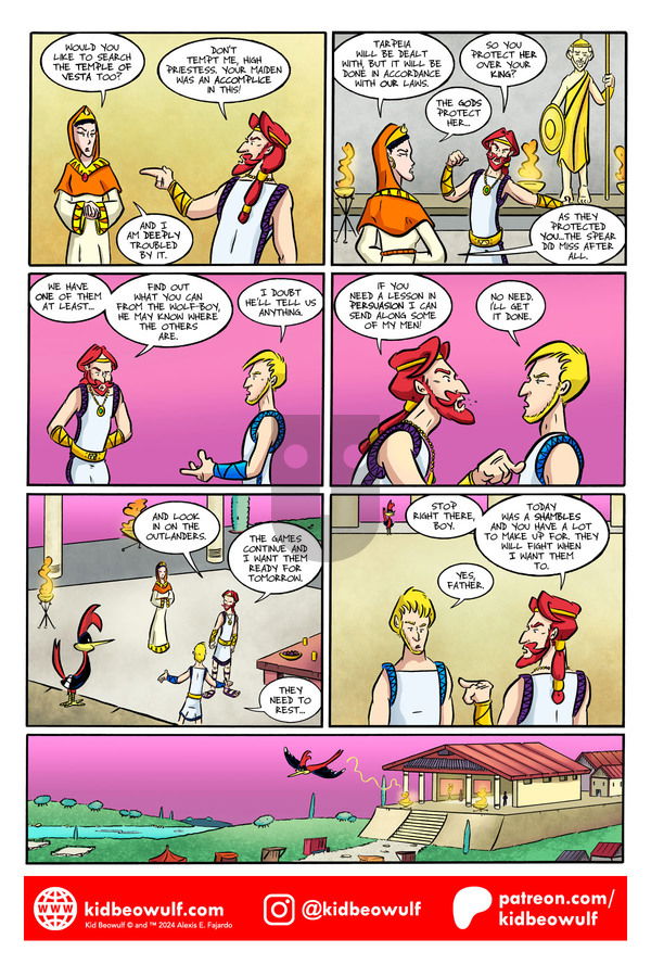 Kid Beowulf on Monday November 18, 2024 Comic Strip