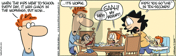 Baby Blues on Monday April 12, 2021 Comic Strip