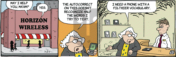 Lola on Tuesday November 17, 2015 Comic Strip