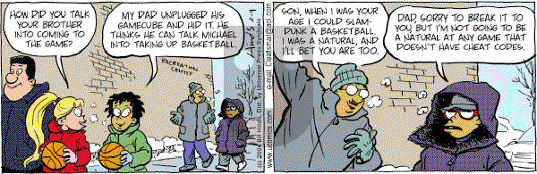 Cleats - Monday February 9, 2004 Comic Strip
