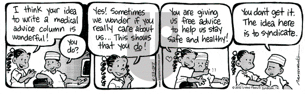 JumpStart on Tuesday April 23, 2002 Comic Strip
