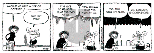 Viivi & Wagner on Saturday April 19, 2025 Comic Strip