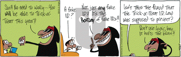 The Knight Life on Saturday October 27, 2012 Comic Strip