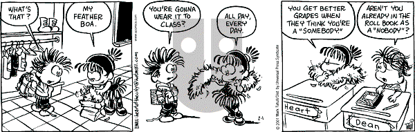 Heart of the City on Thursday February 1, 2001 Comic Strip