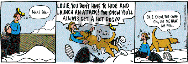 Overboard on Wednesday March 2, 2011 Comic Strip