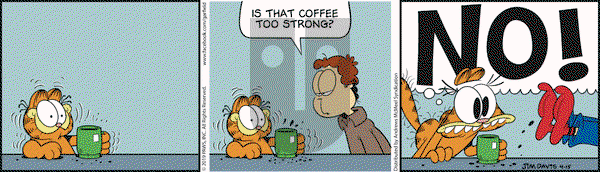 Garfield on Monday April 15, 2019 Comic Strip