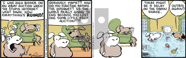 DeFlocked on Wednesday January 23, 2013 Comic Strip