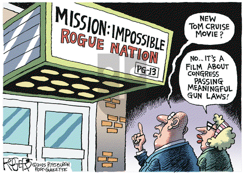 Rob Rogers on Tuesday July 28, 2015 Comic Strip